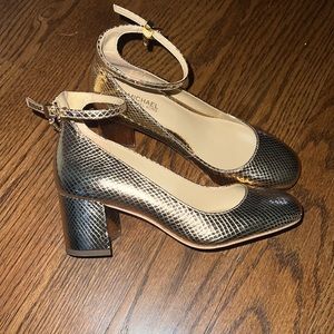 Michael Kors gold shoes - Mary Jane’s